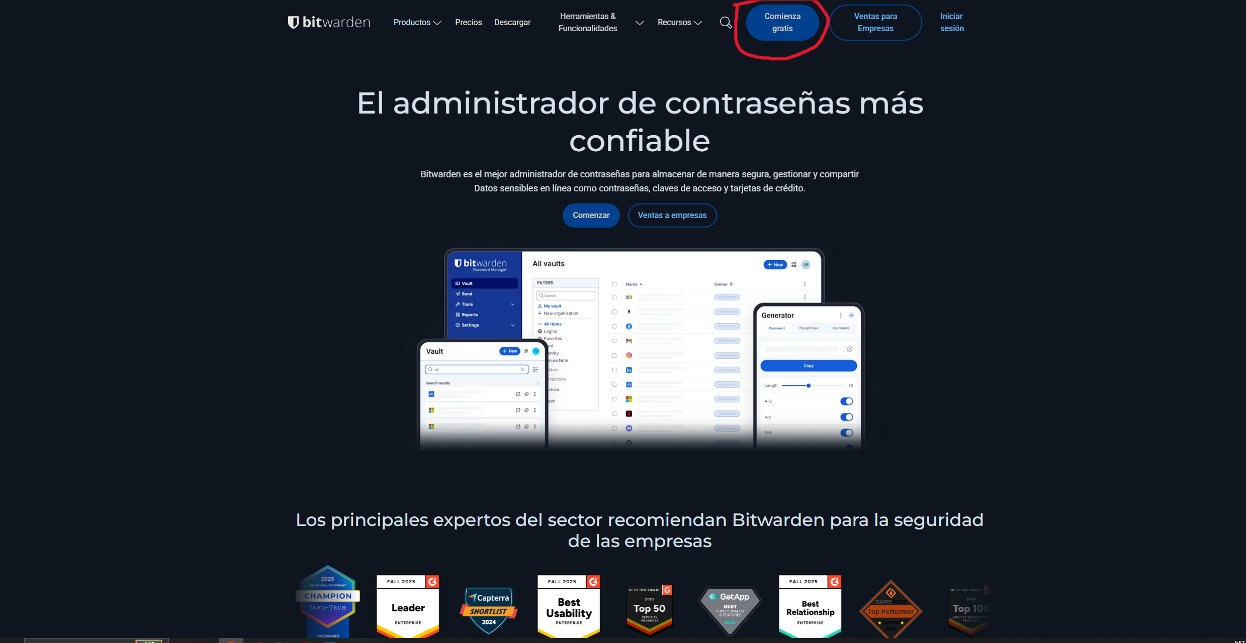 Una Inversión Que Vale La Pena Para tu Perfil Digital - Bitwarden Gestor de Contraseñas